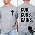 God. Guns. Gains.