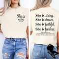 She is